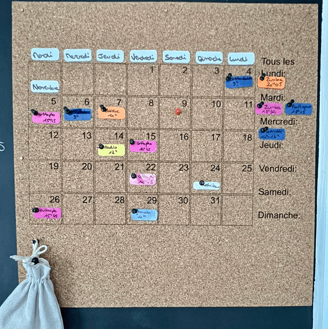 Calendrier Infini