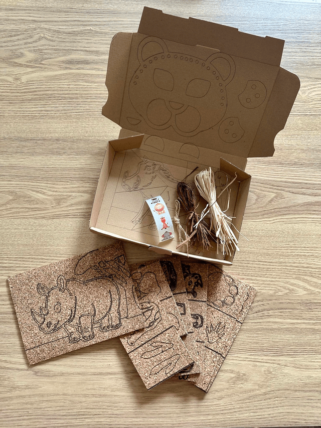 Rebelote Box - Animaux de la Savane